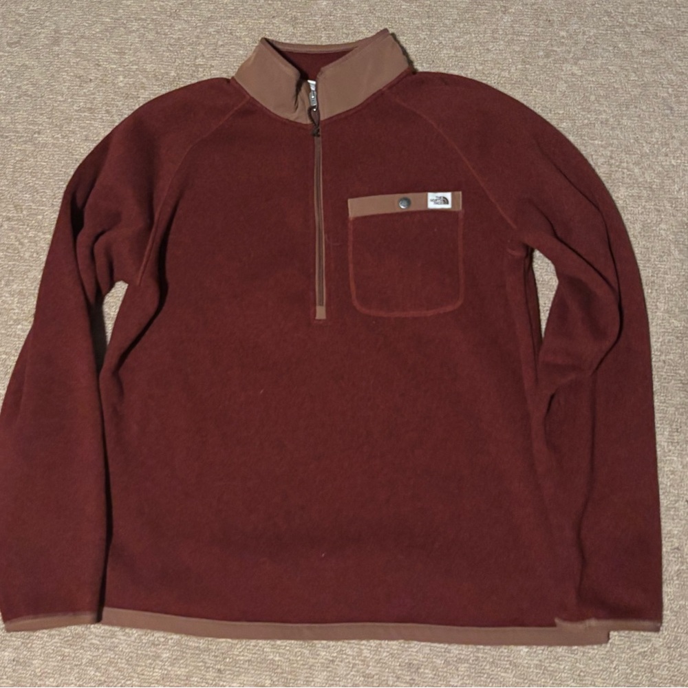 North Face quarter zip